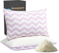 Dreamara Cooling Bed Pillows Queen Size Set of 2 – Adjustable Loft Shredded Memory Foam Pillows for Side, Back & Stomach Sleepers, Supportive & Breathable for Hot Sleepers (Mauve)