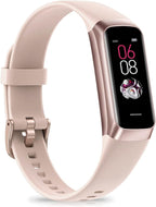Fitness Tracker, Activity Trackers with 24/7 Heart Rate, Blood Oxygen Blood Pressure Sleep Monitor, Step Counter with 1.1" AMOLED Touch Color Screen, Calorie Pedometer Health Smart Watch for Women Men