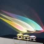 Angel Eye Projection Night Light – Adjustable Color Crystal Sunset Lamp, Decorative Table Décor for Creating a Stunning Crystal Atmosphere in Bedrooms and Living Room Gatherings