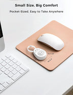 FOXFINE Portable Sound Machine, Travel White Noise Machine with 30 Soothing Sounds, Timer & Memory for Sleeping, Baby, Adults, White