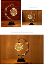 Nusogon Moon Lamp, LED Night Light for Bedroom, Crescent Moon Shape with USB Powered, Tabletop Ambient Light for Home Decor, Nursery, Kids Room | Romantic Gift, Birthday, Christmas Decoration