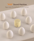 Dreamegg Travel White Noise Machine - Portable Sound Machine for Baby Adults, Travel Sound Machine for Sleep, 16 Nature Sound, Timer, White Noise Machine for Sleeping Gift, Butter