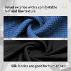 Bluetooth Sleep Mask Wireless Headphones 3D Bluetooth Eye Mask for Side Sleepers SYPVRY Blackout Eye Mask with Headphones Speaker for Airplane,Travel, Haze Blue