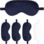 Sleep Masks 5PACK Silk Eyes Cover Satin Eye Mask Silky Blackout Soft Blindfold Sleeping Eyeshades Covers Bridesmaid Gifts