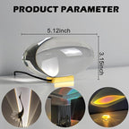 Angel Eyes Projection Night Light, Colorful Crystal Lamp Sunset Table Lamp, Crystal Atmosphere Lamp, Tabletop Light Atmosphere Night Light for Party Home Decor Bedroom Living Room
