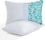 HOMBYS 2 Pcs Extra Firm Bed Pillows for Sleeping, Shredded Memory Foam Pillows King Size, for Side, Back, Stomach Sleepers,40% Viscose Made from Bamboo Cooling Cover