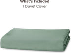 Bedsure Duvet Cover King - Only Includes 1 Duvet Cover (104"x90"), Hotel Luxury Soft Double Brushed All Season Bedding for Kids & Adults, Zipper Closure, Sage Green (No Comforter, No Pillow Shams)