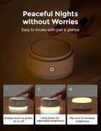 Momcozy Sound Machine for Baby-20 Soothing Sounds & Touch Warm Light Portable White Noise for Kids & Adults for Sleeping Timer and Memory | Ideal Travel Companion & Nursery Must-Have