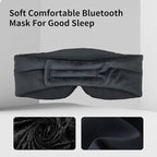 Joythink Sleep Headphones Sleep Mask Kids Children Wireless Music Eye Mask Sleeping Headphones Headband for Side Sleepers Silk Sleep Mask with Wireless Headphones Ultra-Thin Stereo Speakers