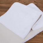 duduta White Faux Fur Dresser Runner, Soft Fluffy Coffee Table Runner Nightstand Cover Spring Easter Home Decor 11.8 in x 31.5 in