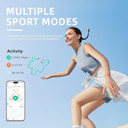 Smart Ring Health Tracker, for men and women, equipped with heart rate monitor, sleep tracker, 8 exercise modes, step counter, 5-7 days battery life, no subscription fee, IP68 waterproof R18 (10)