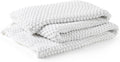 YnM Chunky Cotton Knit Throw Blanket, Cable Knit Throws for Bed Couch Sofa, Comfy & Relaxing, Decorative Piece for Farmhouse Modern Boho Rustic Scandinavian Chic Vibe, White 50x60 Inches