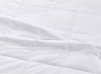 TONGDADA California King Size Weighted Blanket | 90''x108'',40lbs | Perfect for Couples,Designed for Heavy Weight Enthusiasts | Premium Cotton Material with Glass Beads | White