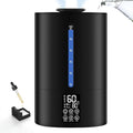 Coolfiqu 6L Humidifiers for Bedroom Large Room Home,Cool and Warm Humidifier for Baby and Plants Hot Mist Top Fill Desk Humidifier Oil Diffuser,Quiet,Auto Mode,360°Nozzle-Midnight Black(2026 Upgraded)
