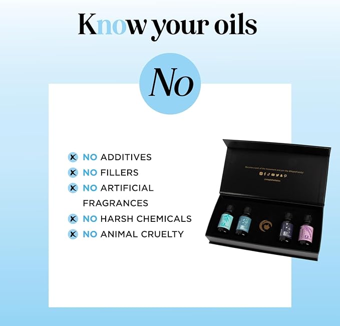 Sleep Essential Oils for Diffuser - Premium Aromatherapy Essential Oil Gift Set with 4 Calming Essential Oils for Diffuser Candles Baths DIYs & More - Relaxing Essential Oils Set (4 Pack, 1oz Each)