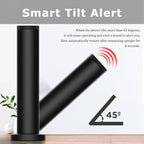 Wireless Hotel Scent Diffuser Starter Kit- Cordless Rechargeable Diffuser for Whole House - Hotel Scents Collection - App Control Waterless Essential Oil Diffuser for Large Room, Studio, Office(Black)