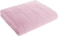 L'AGRATY Weighted Blanket - 80"x87" 25lbs Cooling Breathable Heavy Blanket Microfiber Material with Glass Beads for Adult All-Season Summer Fall Winter Soft Thick Comfort