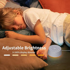 SoundLegend Sleep White Noise Sound Machines 32-Level Volume 30 Sounds 12 Colors Light 5 Timers Adjustable Light Brightness Compact for Everyone Travel Gift Memory Function