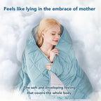 Topcee Weighted Blanket for Adults (15lbs 48"x72"), Minky Dots Heavy Blanket for Woman, Man Sleeping, Soft, Cozy and Cooling Weighted Throw Blankets, Machine Washable, Grey