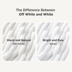 Bedsure GentleSoft Queen Blanket for Couch - Cozy Soft Blankets for Women, Cute Small Fleece Throws for Girls, Bright White, 90x90 Inches