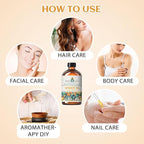 EVOKE OCCU Ginger Oil for Mental Clarity, Relieve Soreness, Hair Nourishment, Add to Diffuser and Spray - 4 Fl Oz