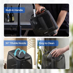 Top Fill Humidifiers for Bedroom, 4.0L Tank Cool Mist Humidifiers for Large Room, 30H Runtime, 28dB Quiet Ultrasonic Air Humidifier for Home with 9H Timer, Aroma Tray