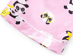 Beezizac Little & Big Girls Satin Silky Button Pajama Summer Short Sleeves Set Trendy Outfit Kid Size 6-16