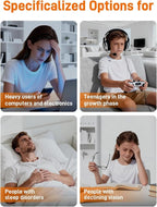 EVA BELLE Eye Mask Sleeping Mask for Computer Users, Christmas Birthday Gifts for Women Men Teenagers Old Man, Sleep Improvement with Bluetooth Music, Sleep Mask for Eye Strain, Gray