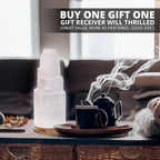 Himalayan Glow Selenite Crystal Lamp 20cm, Hand Curved Morocco |Skyscraper| Crystals and Healing Stones,(ETL Certified) with Wooden Base & USB Charging Cable For Healing Cleansing & Meditation