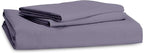 Bedsure Duvet Cover Queen Size - Soft Double Brushed Bedding Set for Kids & Adults, Zipper Closure, 3 Pieces, Includes 1 Duvet Cover (90"x90") & 2 Pillow Shams, NO Comforter, Grayish Purple