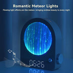 Vivilumens Sound Machine Alarm Clock, Gentle Sunrise Wake Up Light Alarm Clock for Heavy Sleepers Adults, Dimmable Night Light & RGB Meteors Lights Mode, 10 Natural Sounds, Great Gifts for Her