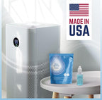 Berkland Humidifier Cleaner Drops for All Makes & Models - Made in USA Humidifier Treatment for Peak Performance - Water Humidifier Drops for Cleaning - Humidifier Solution Humidifier Water Treatment