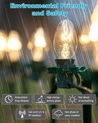 OuuKoo Night Light Bulb Warm White Replacement Bulbs - E12 Light Bulbs - 7Watt Incandescent Bulbs - 15 Packs, Warm White Glow - Dimmable (Night Light Bulbs 7 Watt)