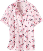 Girls & Womens Satin Pajamas Set, Silk Button-Down Sleepwear 2 Piece Nightwear, 3 Years - Women XXL