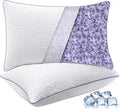 MOLCLCUY Memory Foam Pillows Queen Size Set of 2 Adjustable Cool Pillow for Side Back Stomach Sleepers Luxury with Washable Cover