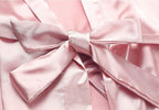 Women's Plus Size Satin Kimono Robes Short Silk Bathrobe Bridesmaid Wedding Party Nightgown Sleepwear
