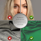 Natural Mulberry Silk Pillowcase for Hair and Skin Queen Size 20"X30" Pillow Case with Hidden Zipper Soft Breathable Smooth Cooling Silk Pillow Covers for Sleeping (Olive Green,Queen,1Pcs)