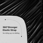 BEDELITE Satin Sheets Twin Size Bed Set, Luxury Soft Black Silky Sheets for Hair and Skin, Similar to Silk Bed Sheets Set 3 Pieces with 1 Deep Pocket Fitted Sheet, 1 Flat Sheet, and 1 Pillowcase