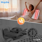 Hopihe Sunrise Pillow, Sound Machine for Sleep with Bluetooth Speaker & Sunset Simulation, Smart Pillow with Wake Up Light, Sunset Lamp, White Noise Machine for Adults Kids