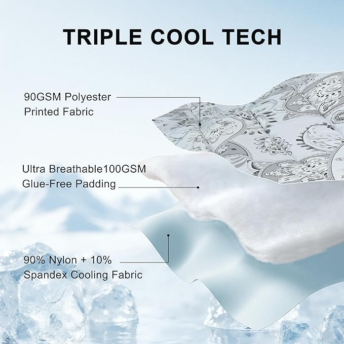Cooling Comforter Queen Size, Cooling Blankets for Hot Sleepers, Breathable Lightweight Cold Blanket, Ultra Soft Thin Summer Bedding (Gray, Queen)