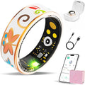 Smart Ring Health Tracker, for men and women, equipped with heart rate monitor, sleep tracker, 8 exercise modes, step counter, 5-7 days battery life, no subscription fee, IP68 waterproof R18 (9)