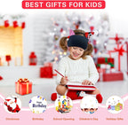 Joythink Kids Bluetooth Headband Headphones Sleep Mask Wireless Earphones Built in Thin Speaker Adjustable Sports Headset Sleep Headband for Girls Boys Toddler Children Baby Airplane Travel Study