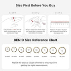 BENIO Gen 2 Smart Ring for Women & Men, Heart Rate,Fitness Tracker with Sleep，Step/Sleep/Blood Oxygen/Heart Rate Tracker, 5ATM Waterproof for iOS and Android,No Subscription, Xmas Gifts,Rose Gold 7