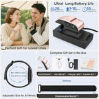 Sleep Tracker, Activity & Fitness Trackers | Health Smart Bracelet 24/7 Heart Rate | Step & Calorie Counter | IP68 Waterproof Smart Tracker, Valentine’s Day Gifts for Women, Family & Friends