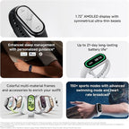 XIAOMI Mi Smart Band 10 (2025) Global Version - 1.72" AMOLED Display | 21 Days Battery Life | Touchscreen, Multi-Sport Tracker, Activity Tracker, Heart Rate Monitor | BT5.4 - (Mystic Rose)