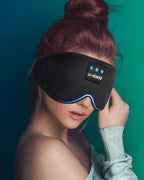 Sleep Mask with Headphones Bluetooth 5.4，LC-dolida 2025 New 3D Bluetooth Sleep Mask Headphones for Side Sleepers Women Men, Sustainable Luxury for Better Sleep