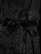 WDIRARA Women' Silk Satin Pajamas Set 4pcs Lingerie Floral Lace Cami Sleepwear with Robe