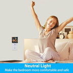 Night Lights Plug into Wall Fantasy Forest Mushrooms Deer Night Lights Dusk to Dawn Sensor Led Lamp for Women Men,Led Lights for Stairway/Hallway/Bedroom,0.5W
