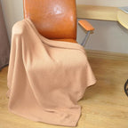 Khaki Waffle Texture Throw Blanket for Couch,Soft Cozy Cable Knit Throw for Bed Sofa Chair Living Room,Lightweight Warm Maximalist Decor Christmas Blanket,50"x60" (cr-A02)