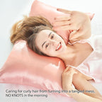 BEDELITE Satin Pillowcase with Zipper 4 Pack, Coral Pillow Cases Standard Size, Super Soft and Cooling Similar to Silk Pillow Cases, Gift for Women Men(20x26 Inches)